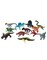 Lot 12 Assorted 2-3" Jurassic Prehistoric Dinosaur PVC Figurines Decorations